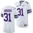 University #31 DJ Giddens Kansas State Wildcats Men Limited Football Stitched Jersey -Purple